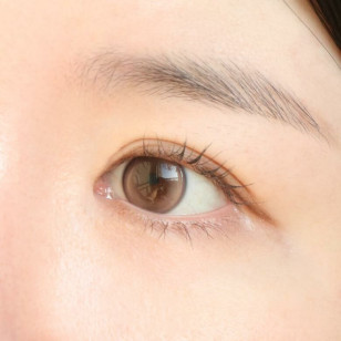 【散光】Lenbling Eye Only 1 Month Olovue Peanut Choco 每月抛棄散光彩妝隱形眼鏡